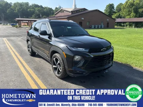 Black 2022 Chevrolet TrailBlazer RS for sale in Waverly, OH