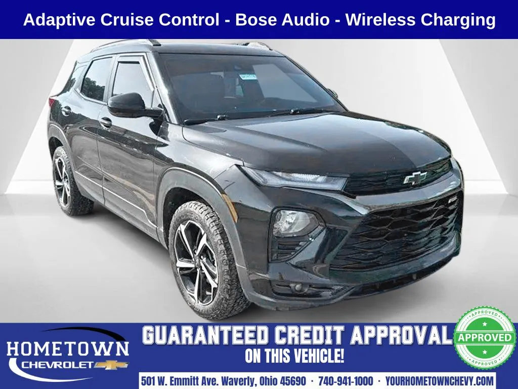Black 2022 Chevrolet TrailBlazer RS for sale in Waverly, OH