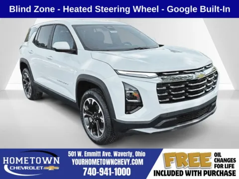 White 2026 Chevrolet Equinox LT for sale in Waverly, OH