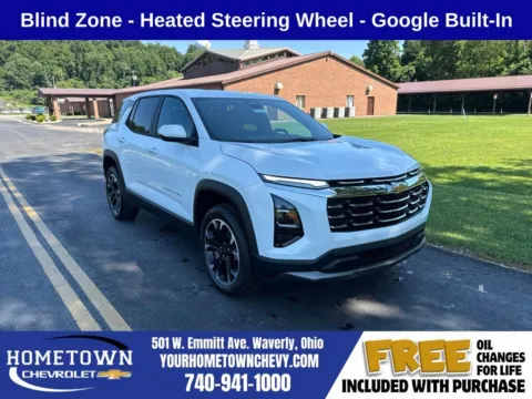 White 2026 Chevrolet Equinox LT for sale in Waverly, OH