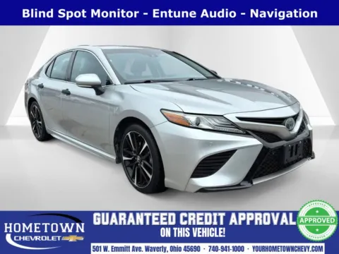 Silver 2018 Toyota Camry XSE for sale in Waverly, OH