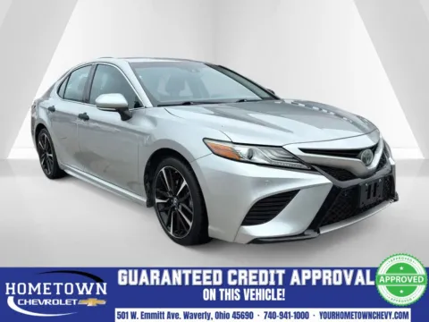 Silver 2018 Toyota Camry XSE for sale in Waverly, OH