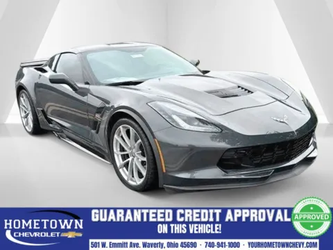 Gray 2018 Chevrolet Corvette Grand Sport for sale in Waverly, OH