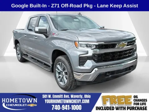 Gray 2026 Chevrolet Silverado 1500 LT for sale in Waverly, OH