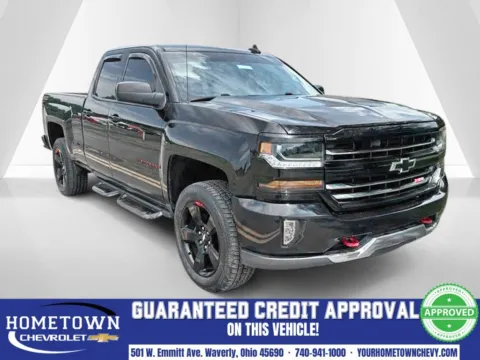 Black 2017 Chevrolet Silverado 1500 LT for sale in Waverly, OH