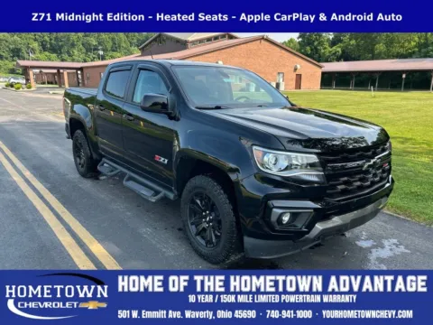 Black 2022 Chevrolet Colorado Z71 for sale in Waverly, OH