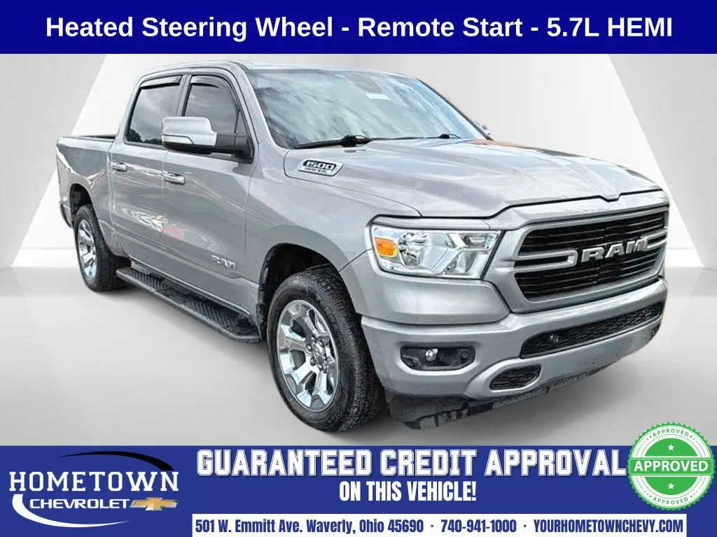 Silver 2020 Ram 1500 Big Horn/Lone Star for sale in Waverly, OH
