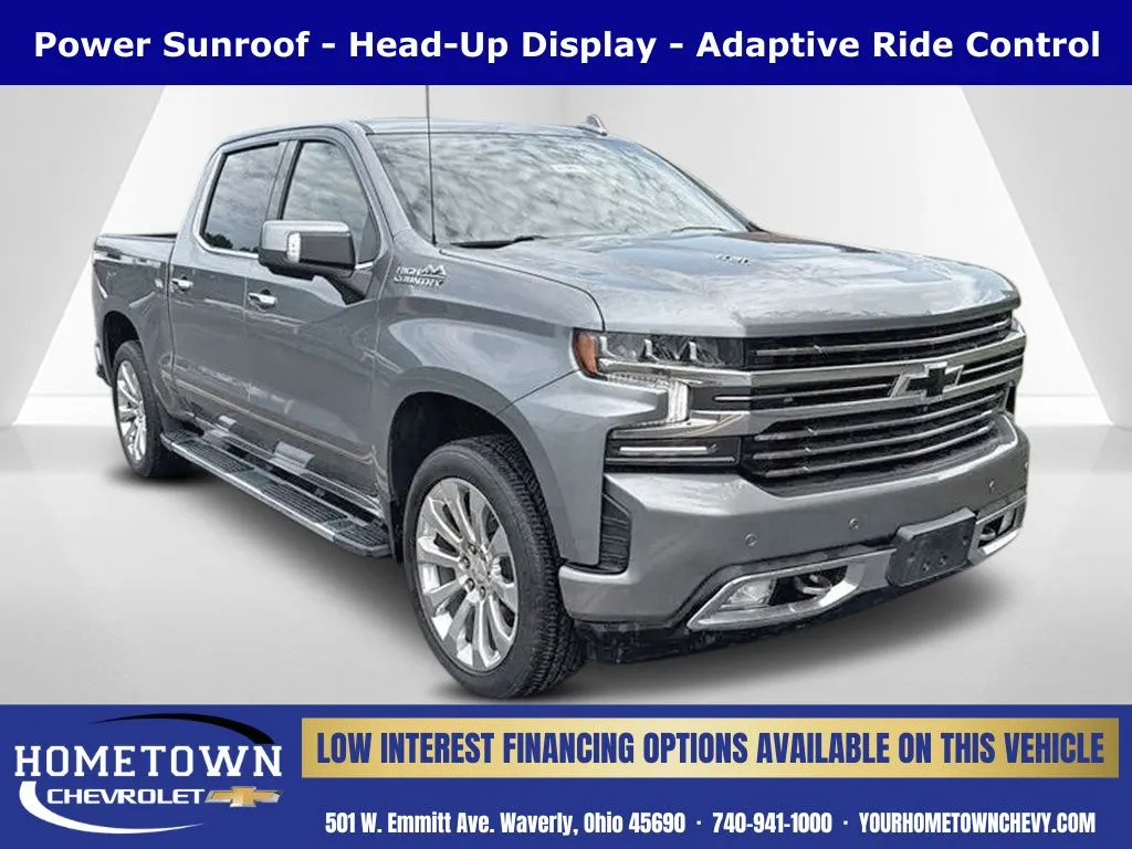 Gray 2021 Chevrolet Silverado 1500 High Country for sale in Waverly, OH