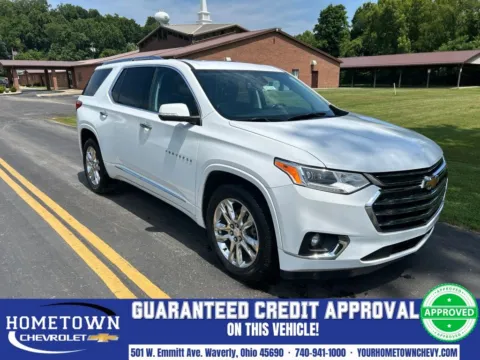White 2021 Chevrolet Traverse High Country for sale in Waverly, OH