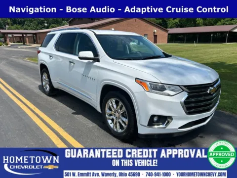 White 2021 Chevrolet Traverse High Country for sale in Waverly, OH