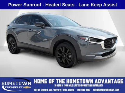 Gray 2023 Mazda CX-30 2.5 S Carbon Edition for sale in Waverly, OH
