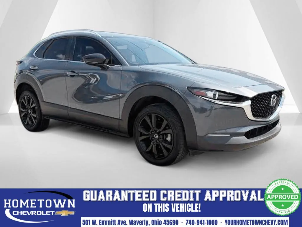 Gray 2023 Mazda CX-30 2.5 S Carbon Edition for sale in Waverly, OH