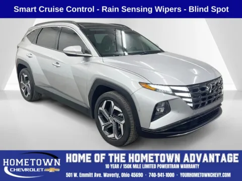 Silver 2024 Hyundai Tucson Hybrid Limited for sale in Waverly, OH
