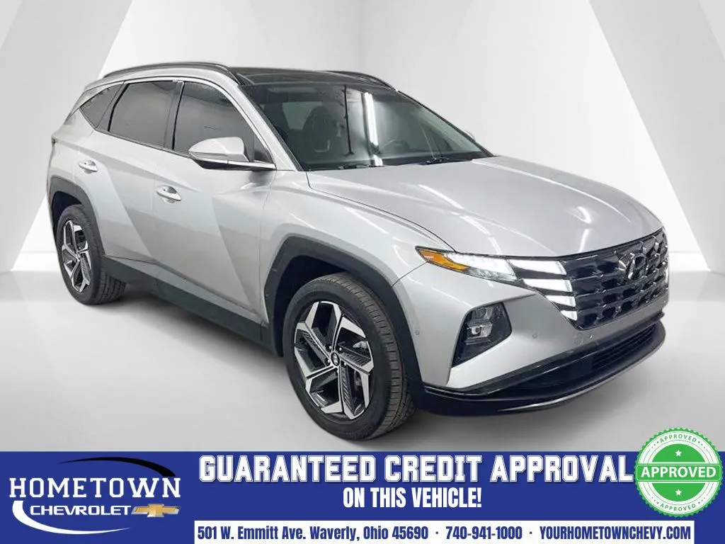 Silver 2024 Hyundai Tucson Hybrid Limited for sale in Waverly, OH
