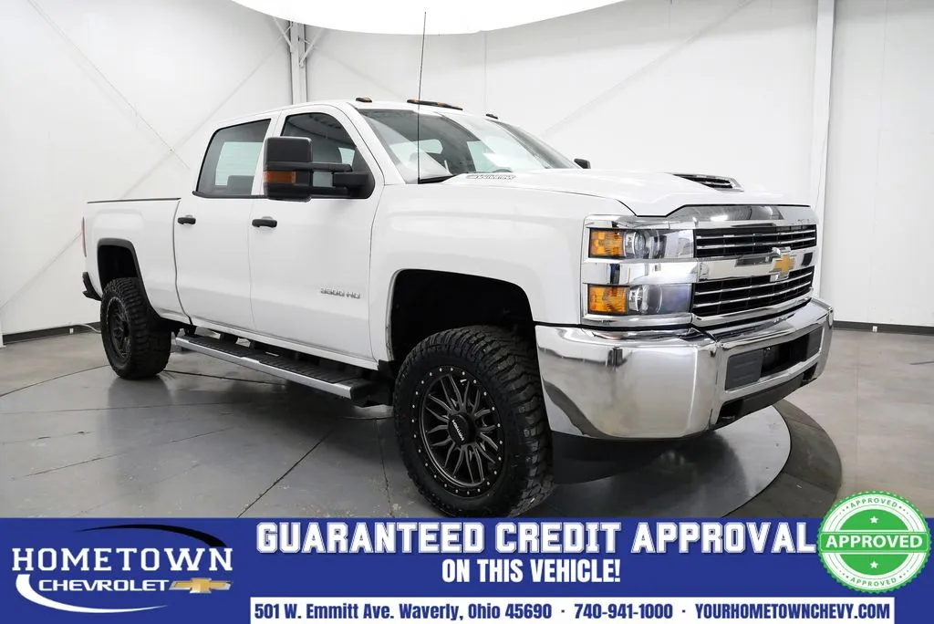 White 2018 Chevrolet Silverado 3500HD Work Truck for sale in Waverly, OH