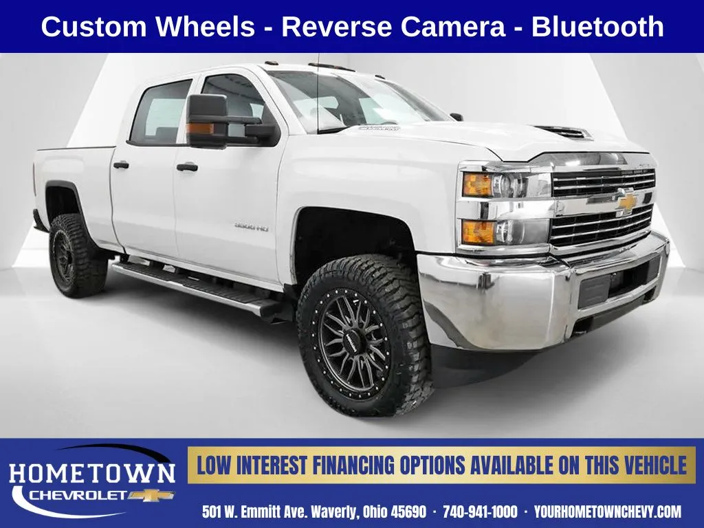 White 2018 Chevrolet Silverado 3500 HD Work Truck for sale in Waverly, OH