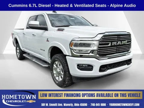 White 2022 Ram 2500 Laramie for sale in Waverly, OH
