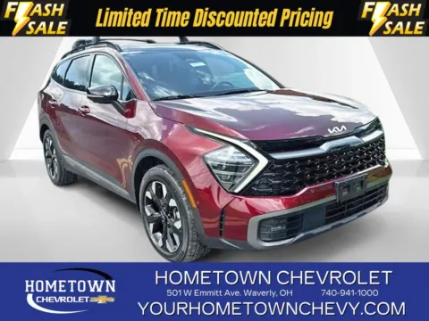 Red 2023 Kia Sportage Plug-In Hybrid X-Line Prestige for sale in Waverly, OH