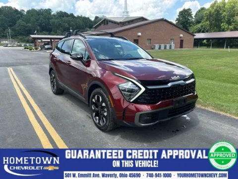 Red 2023 Kia Sportage Plug-In Hybrid X-Line Prestige for sale in Waverly, OH