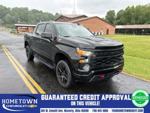 Black 2023 Chevrolet Silverado 1500 Custom Trail Boss for sale in Waverly, OH