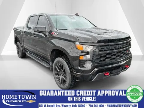 Black 2023 Chevrolet Silverado 1500 Custom Trail Boss for sale in Waverly, OH