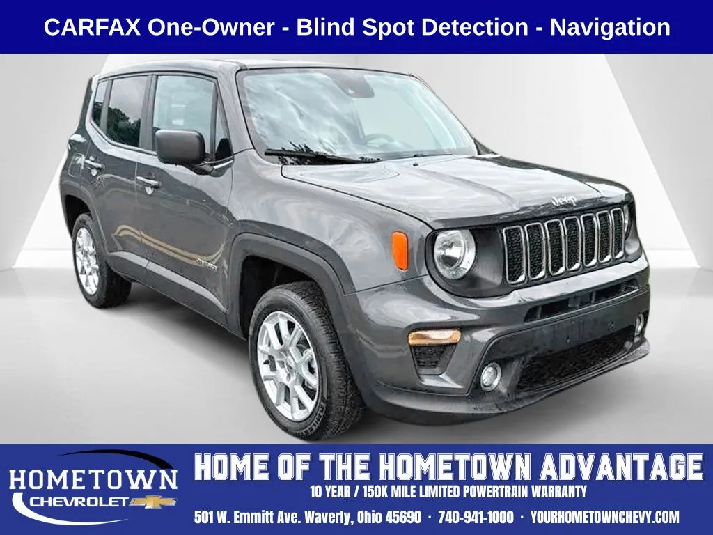 Gray 2023 Jeep Renegade Latitude for sale in Waverly, OH
