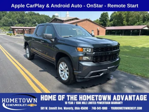 Gray 2021 Chevrolet Silverado 1500 Custom for sale in Waverly, OH