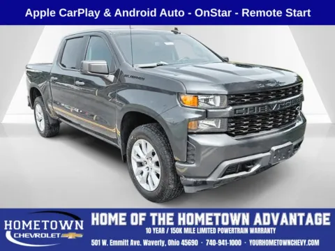 Gray 2021 Chevrolet Silverado 1500 Custom for sale in Waverly, OH
