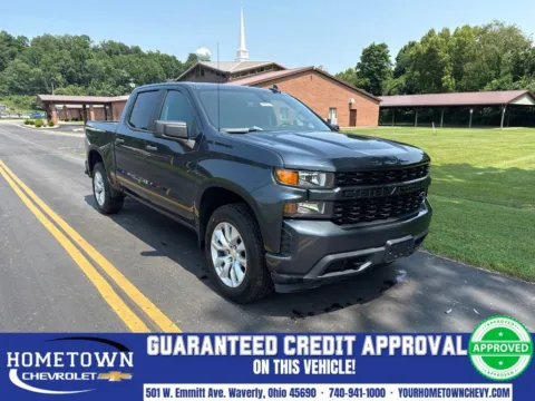 Gray 2021 Chevrolet Silverado 1500 Custom for sale in Waverly, OH