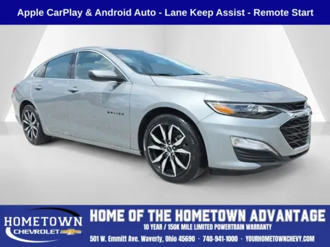 Gray 2024 Chevrolet Malibu RS for sale in Waverly, OH