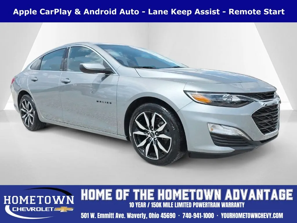 Gray 2024 Chevrolet Malibu RS for sale in Waverly, OH
