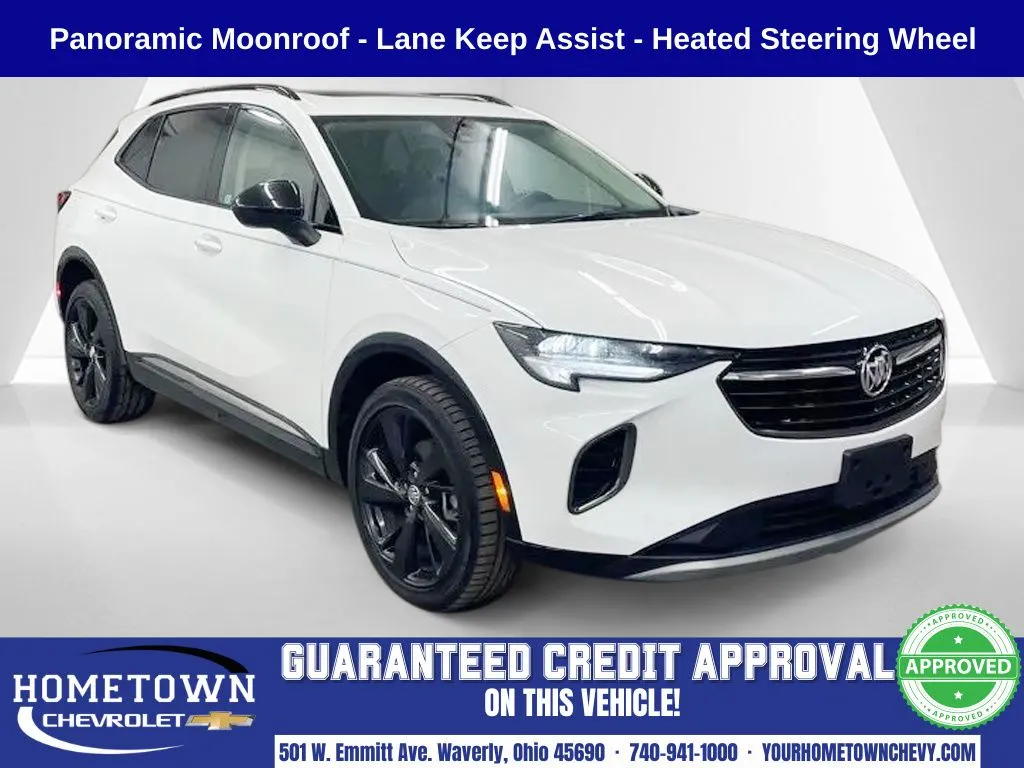 White 2023 Buick Envision Essence for sale in Waverly, OH