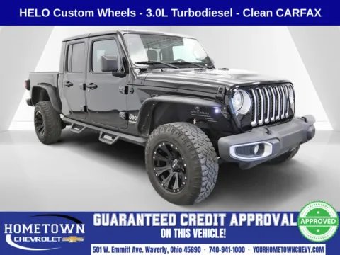 Black 2023 Jeep Gladiator Overland for sale in Waverly, OH