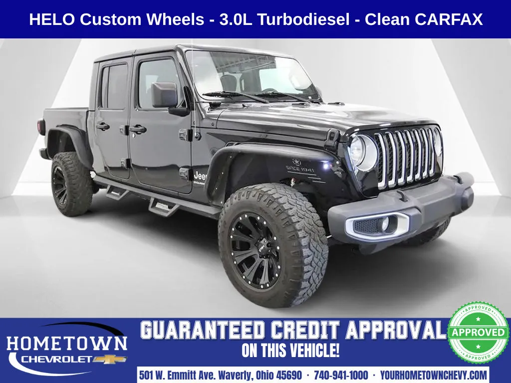 Black 2023 Jeep Gladiator Overland for sale in Waverly, OH