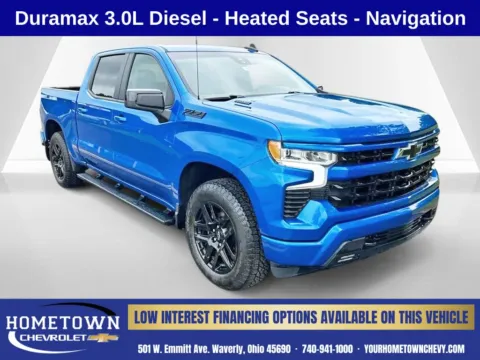 Blue 2024 Chevrolet Silverado 1500 RST for sale in Waverly, OH