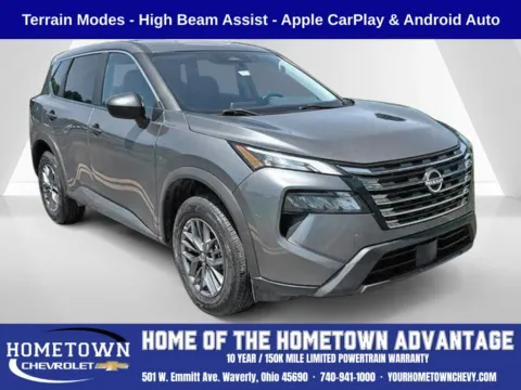 Gray 2024 Nissan Rogue S for sale in Waverly, OH