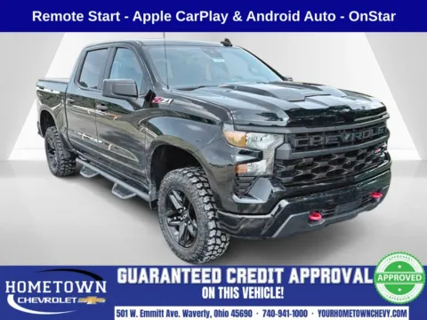 Black 2022 Chevrolet Silverado 1500 Custom Trail Boss for sale in Waverly, OH