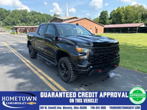 Black 2022 Chevrolet Silverado 1500 Custom Trail Boss for sale in Waverly, OH