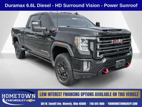 Black 2022 GMC Sierra 2500HD AT4 for sale in Waverly, OH