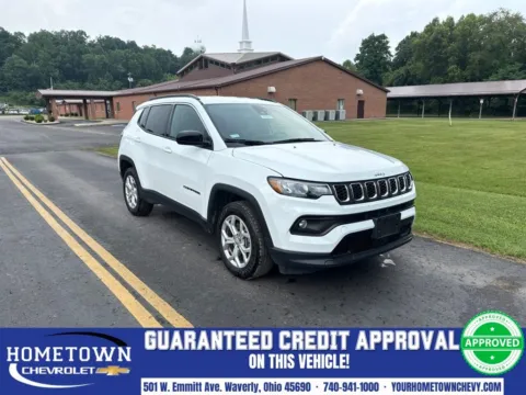 White 2024 Jeep Compass Latitude for sale in Waverly, OH