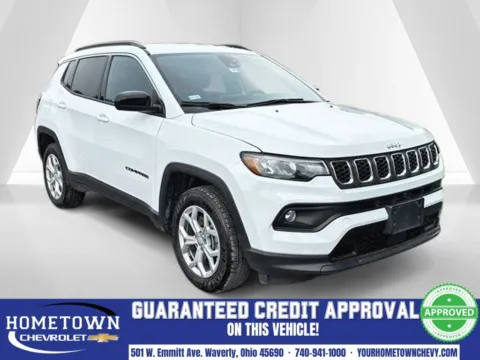 White 2024 Jeep Compass Latitude for sale in Waverly, OH