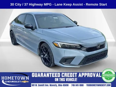 Gray 2022 Honda Civic Sport for sale in Waverly, OH