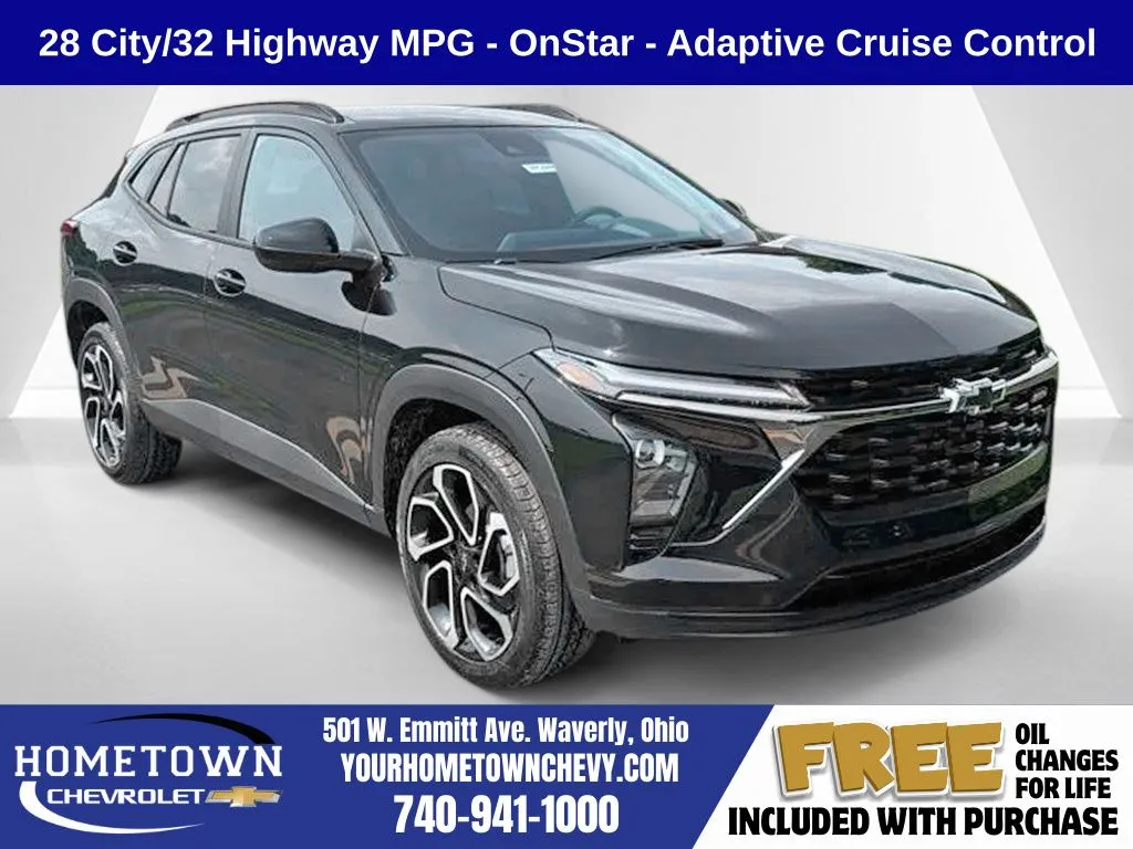 Black 2026 Chevrolet Trax 2RS for sale in Waverly, OH