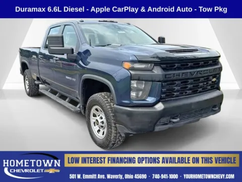 Blue 2022 Chevrolet Silverado 2500HD Work Truck for sale in Waverly, OH