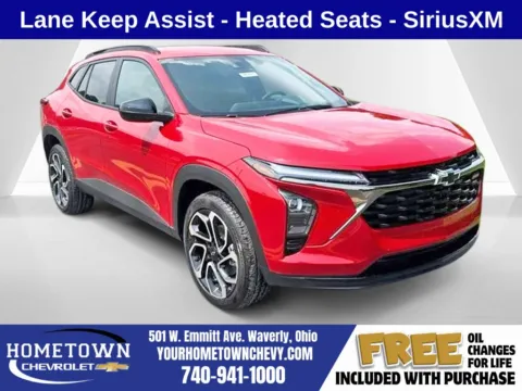 Red 2026 Chevrolet Trax 2RS for sale in Waverly, OH