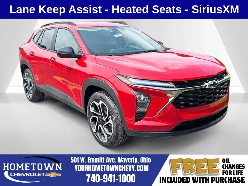 Red 2026 Chevrolet Trax 2RS for sale in Waverly, OH
