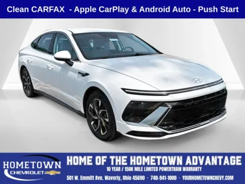White 2025 Hyundai Sonata SEL for sale in Waverly, OH