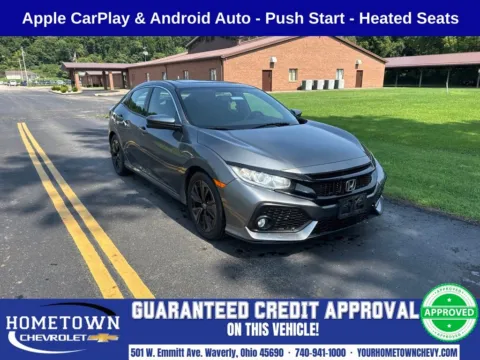 Silver 2017 Honda Civic EX for sale in Waverly, OH