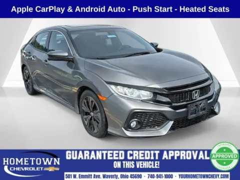 Silver 2017 Honda Civic EX for sale in Waverly, OH