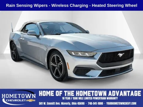 Silver 2024 Ford Mustang EcoBoost Premium for sale in Waverly, OH